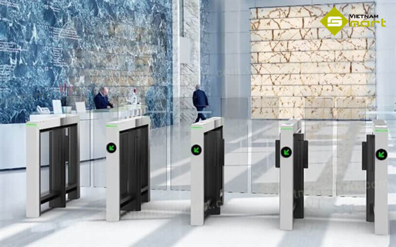 Cổng swing barrier ZKTeco Mars Pro-S1000 Cổng swing barrier ZKTeco Mars Pro-S1000