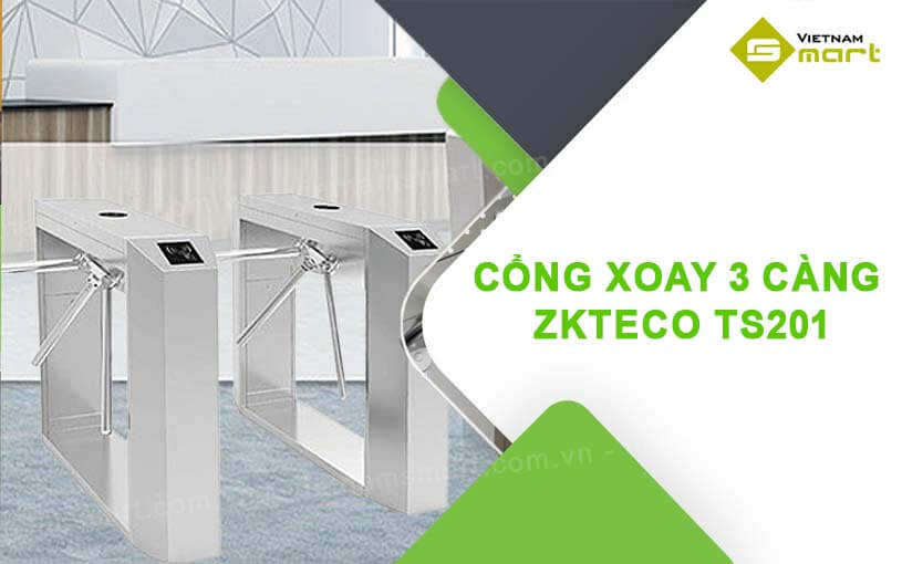 Cổng xoay 3 càng ZKTeco TS201 Giới thiệu về cổng xoay 3 càng ZKTeco TS201