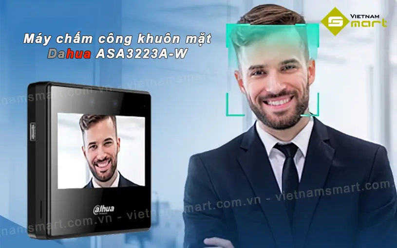 Máy chấm công khuôn mặt Dahua ASA3223A-W Dahua ASA3223A-W