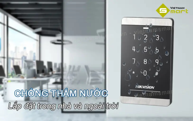 Đầu đọc thẻ Mifare Hikvision DS-K1103MK Đầu đọc thẻ mifare DS-K1103MK chống thấm nước