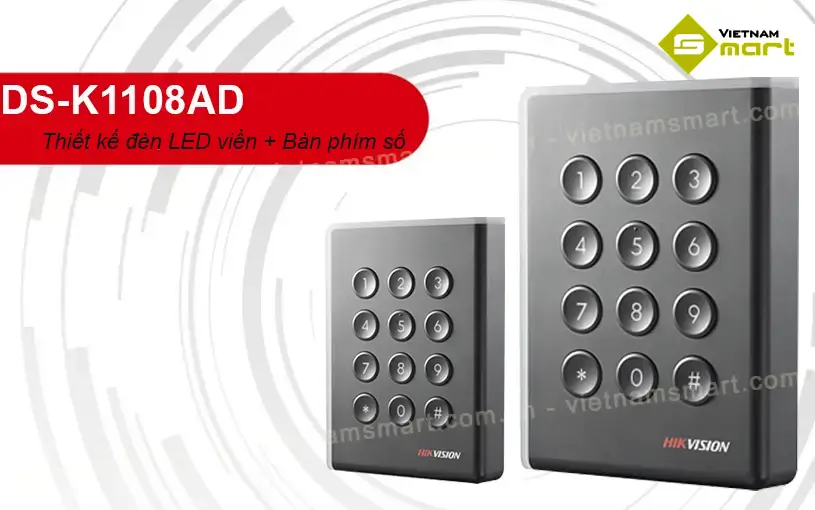 Đầu đọc thẻ Hikvision DS-K1108ADK Giới thiệu đầu đọc thẻ Hikvision DS-K1108ADK