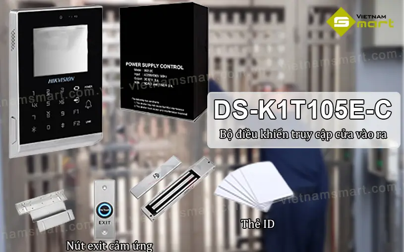  DS-K1T105E-C kiểm soát cửa truy cập