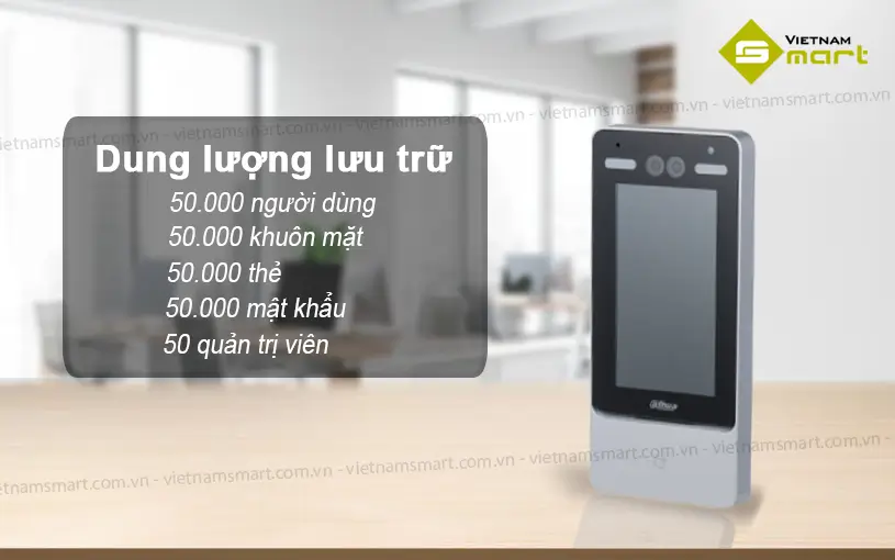 Dung lượng máy chấm công Dahua ASI7213Y-V3