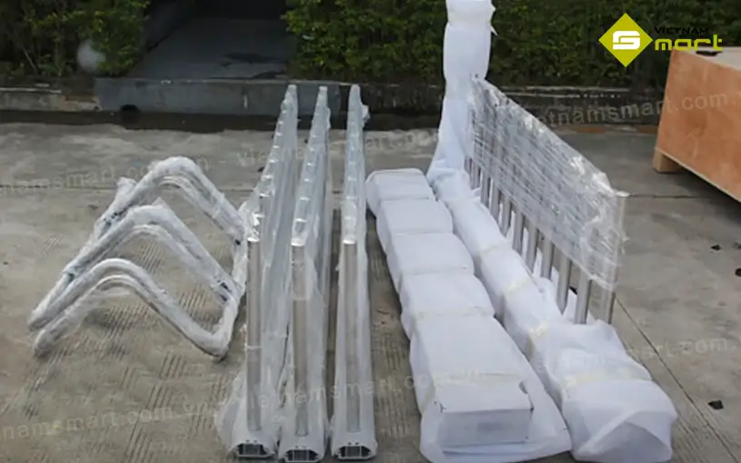 Cửa lồng xoay ZKTeco FHT2300 Ảnh thực tế cổng lồng xoay full height FHT2300