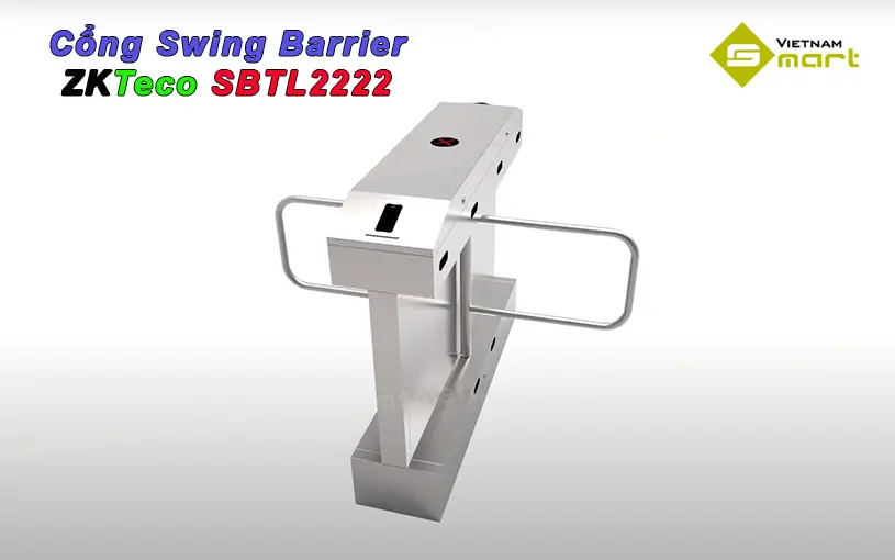 giới thiệu cổng Swing Barrier ZKTeco SBTL2222