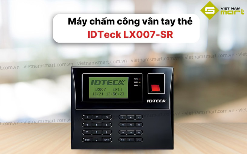 Giới thiệu mẫu máy chấm công IKTeck LX007-SR