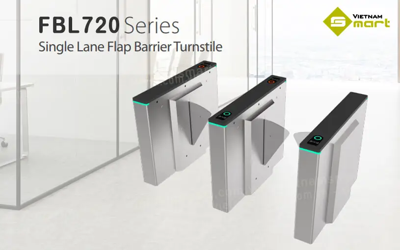 giới thiệu về cổng Flap Barrier ZKTeco FBL720