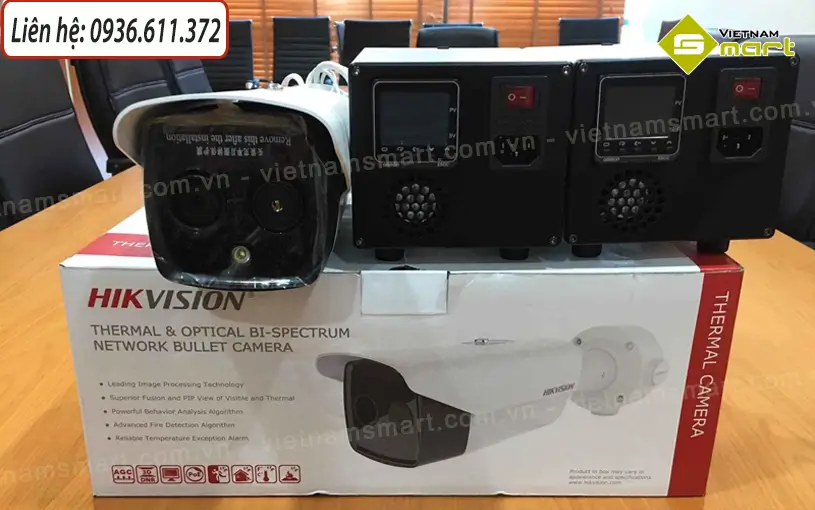 Camera đo thân nhiệt ống kính quang phổ kép Hikvision DS-2TD2617B-6/PA(B) Hikvision DS-2TD2617B-6/PA(B)