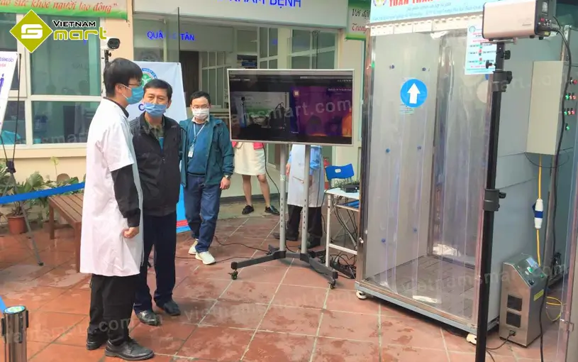 Camera đo thân nhiệt ống kính quang phổ kép Hikvision DS-2TD2617B-6/PA(B) Hikvision DS-2TD2617B-6/PA(B)