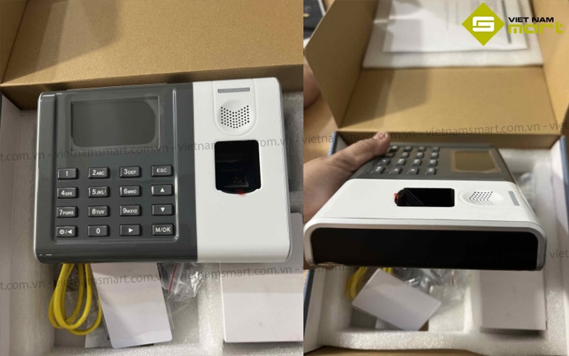 Một số hình ảnh thực tế của máy chấm công GT100 Granding