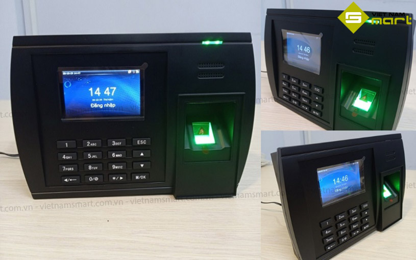 Một số hình ảnh thực tế của máy chấm công WSA 510A