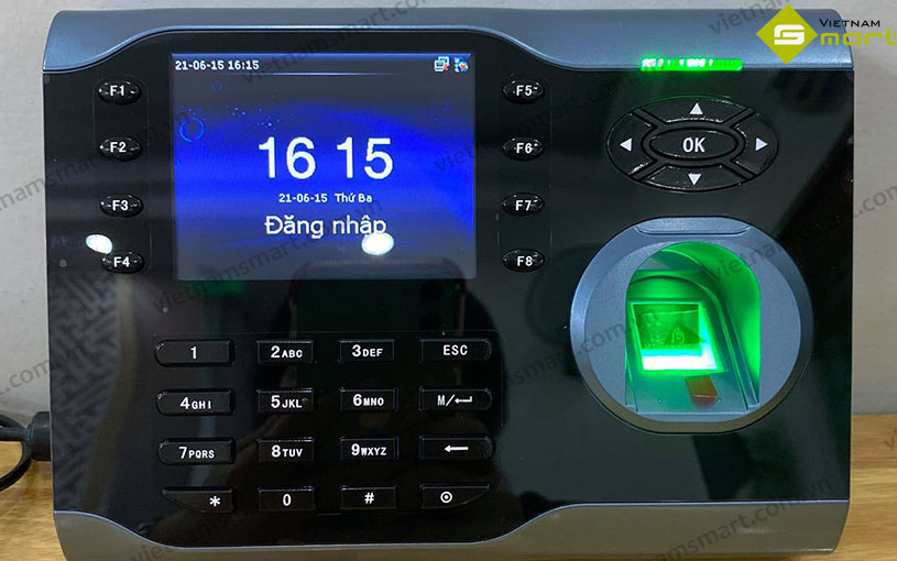 Máy chấm công vân tay thẻ ZKTeco iClock 360 Hình ảnh thực tế máy chấm công ZKTeco Iclock 360