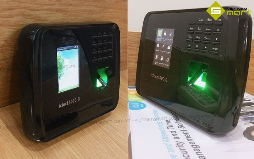 Hình ảnh thực tế của model chấm công RJ iClock4000 G
