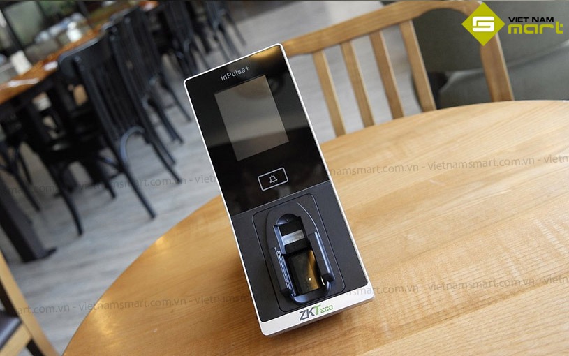 Máy chấm công tĩnh mạch vân tay thẻ ZKTeco inPulse+ Hình ảnh thực tế của mẫu máy chấm công ZKTeco inPulse+