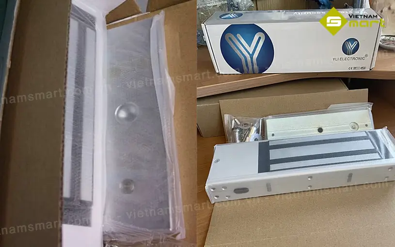 Ảnh thực tế của khóa hút nam châm YM-500NLED