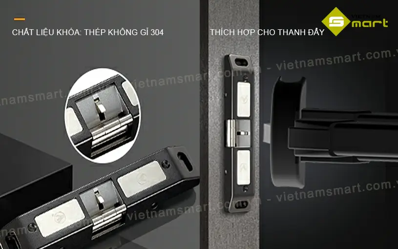 Khóa điện cho cửa thoát hiểm Yli YS-621-S