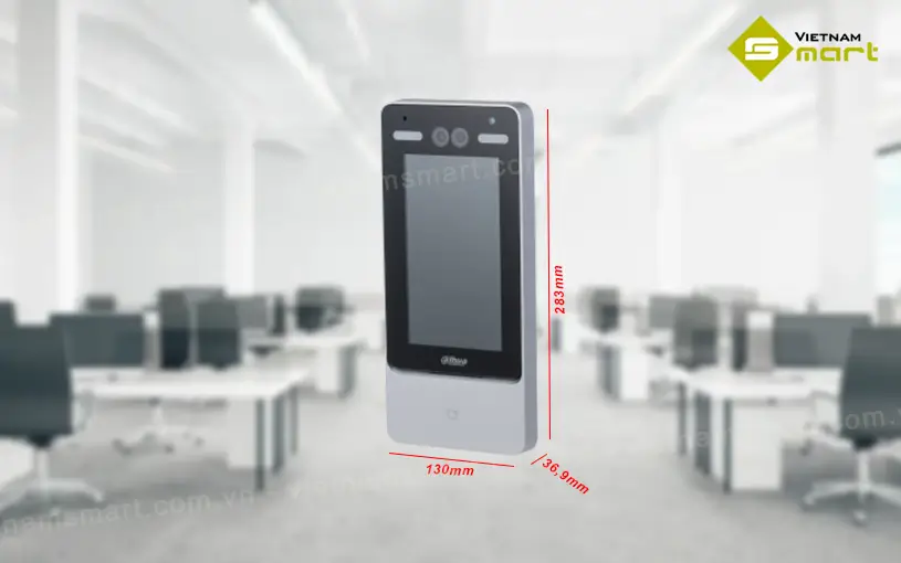 kích thước máy chấm công Dahua ASI7213Y-V3