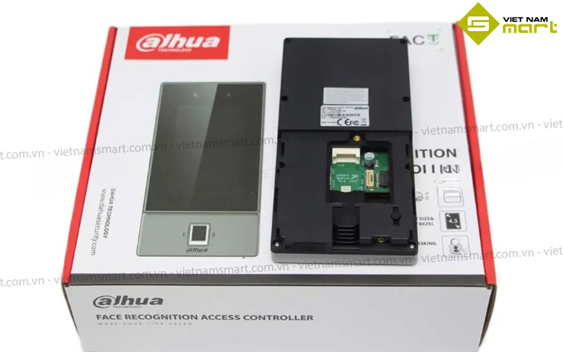 Máy chấm công khuôn mặt Dahua ASI6214S-PW Mặt sau của thiết bị chấm công khuôn mặt ASI6214S-PW