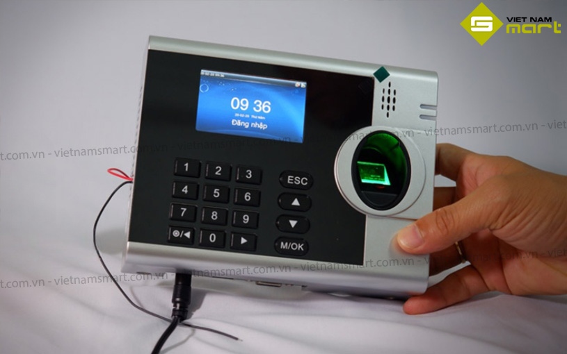 Máy chấm công vân tay Ronald Jack 3000T-C Mẫu máy chấm công bằng vân tay Ronald Jack 3000T-C