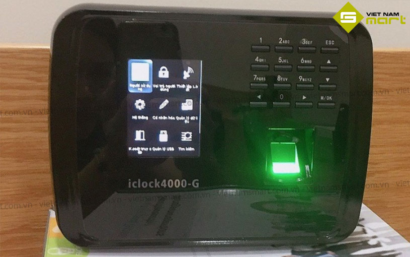 Mẫu máy chấm công Ronald Jack iClock4000-G
