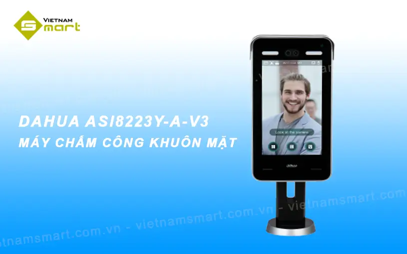 máy chấm công khuôn mặt Dahua ASI8223Y-A-V3