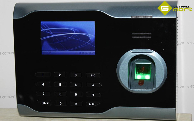 Máy chấm công vân tay thẻ Ronald Jack U-160 Silk Thiết bị chấm công vân tay RJ U-160 Silk nhỏ gọn và hiện đại