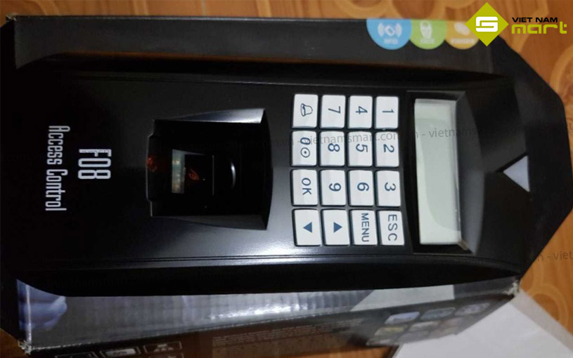 Mẫu máy chấm công vân tay Mita F08