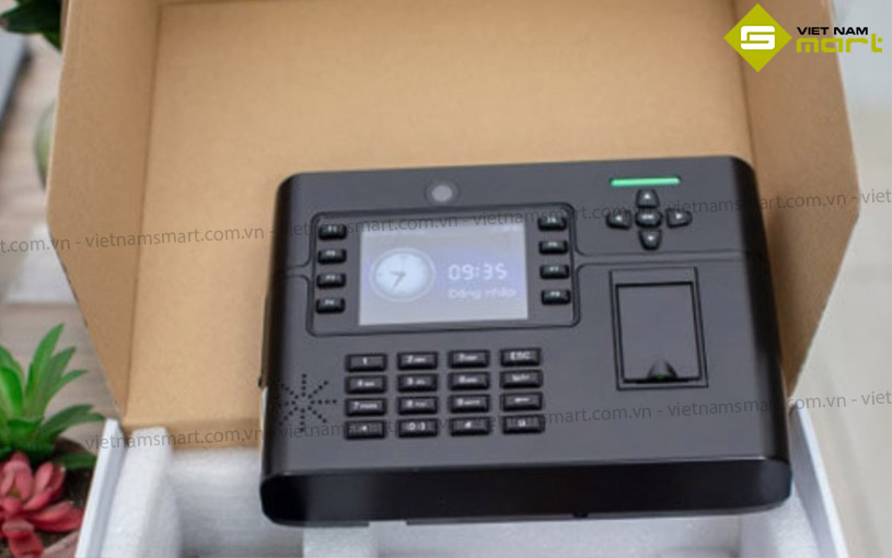 Mở hộp máy chấm công Gigata TFT-900