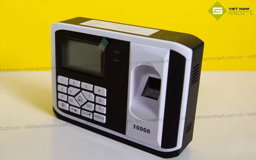 Máy chấm công vân tay Ronald Jack 5000AID Model 5000AID nhỏ gọn và hiện đại
