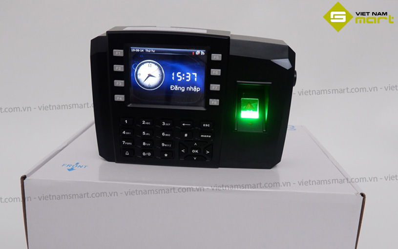 Máy chấm công vân tay thẻ Ronald Jack TFT 600 Model chấm công vân tay thẻ TFT 600 nhỏ gọn