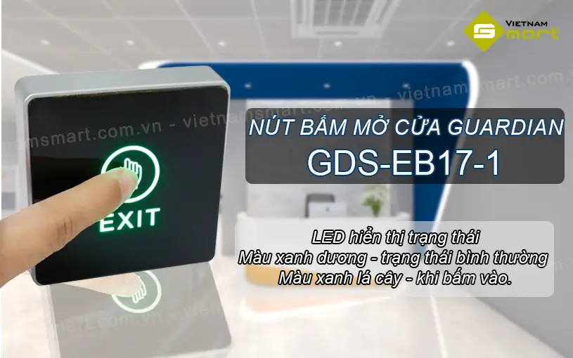 Giới thiệu về nút nhấn exit mở cửa GDS-EB17-1