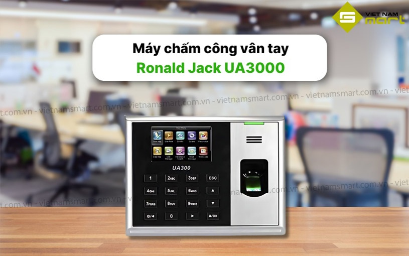 Máy chấm công vân tay Ronald Jack UA3000