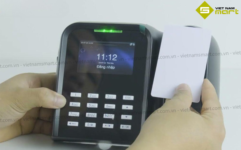 Máy chấm công vân tay Ronald Jack X628 Pro Máy chấm công văn phòng X628Pro quẹt thẻ nhanh chóng