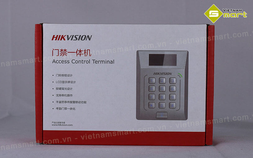 Máy kiểm soát truy cập độc lập Hikvision DS-K1T802E Máy kiểm soát truy cập độc lập Hikvision DS-K1T802E