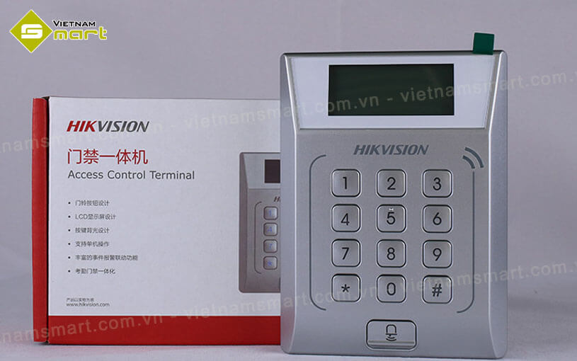 Máy kiểm soát truy cập độc lập Hikvision DS-K1T802E Máy kiểm soát truy cập độc lập Hikvision DS-K1T802E