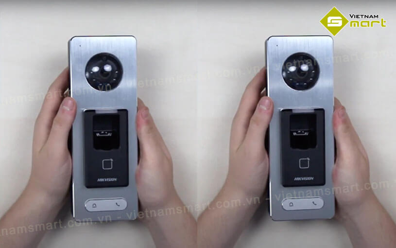 Thiết bị kiểm soát truy cập video đọc vân tay DS-K1T500SF