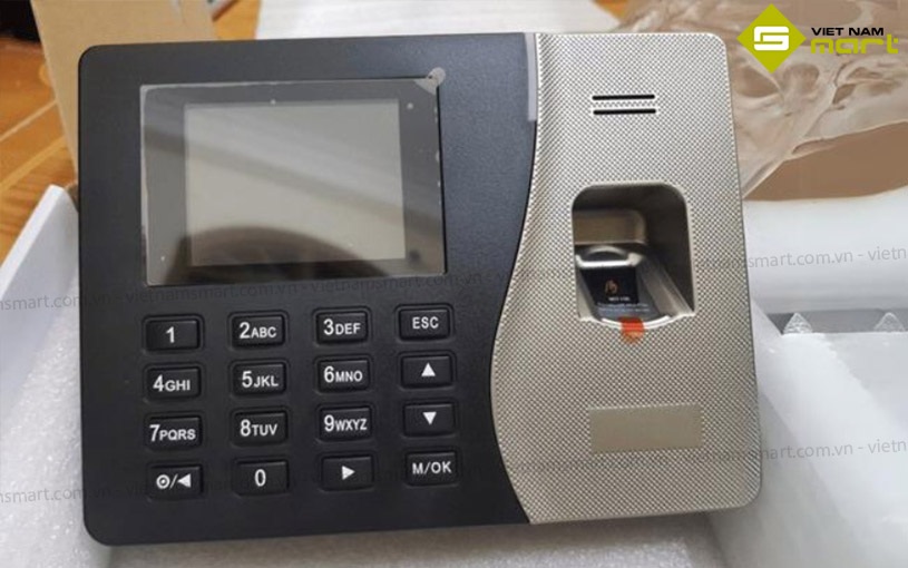 Máy chấm công vân tay thẻ ZKTeco K20 Thiết kế model K20 ZK nhỏ gọn
