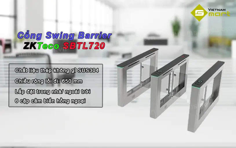 Tính năng của cổng swing barier SBTL720