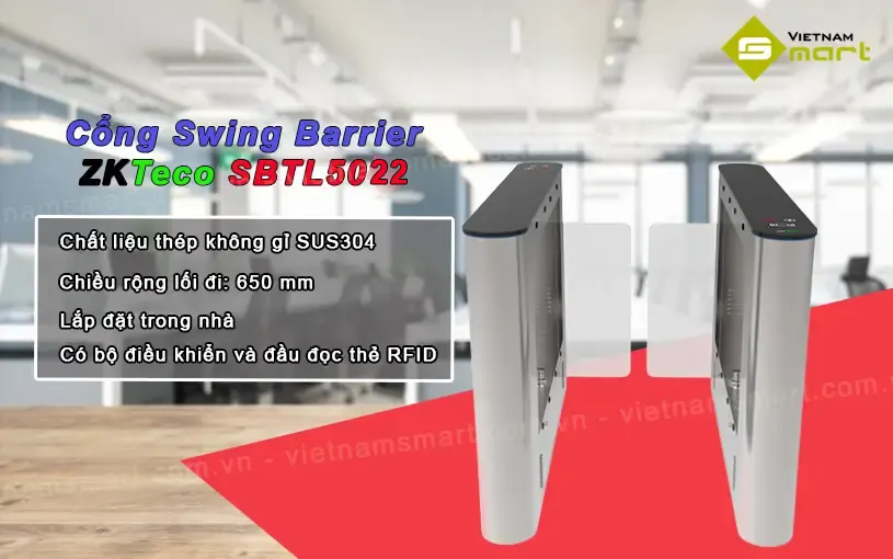 Tính năng của Cổng Swing Barrier SBTL5022