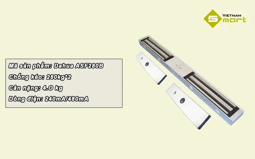 tính năng nổi bật của khóa điện từ ASF280B