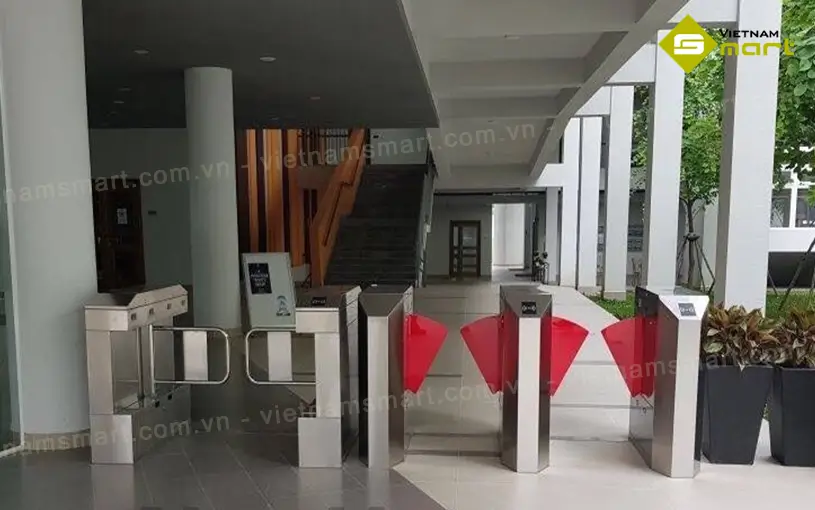 Ứng dụng thực tế của Công Swing Barrier ZKTeco SBTL3011