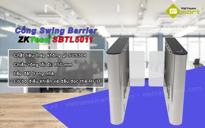 Ưu điểm của Cổng Swing Barrier SBTL5011