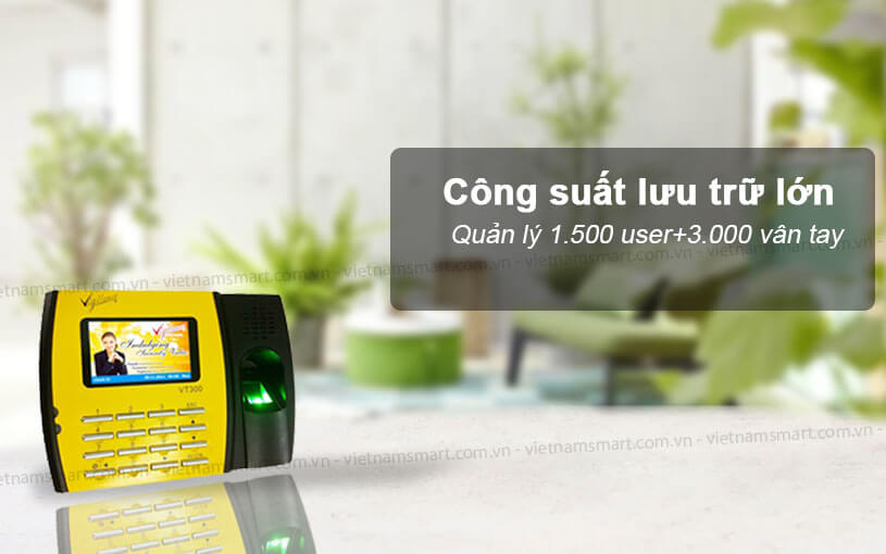 Máy chấm công vân tay Vigilance VT-300 Vigilance VT-300 dung lượng lớn