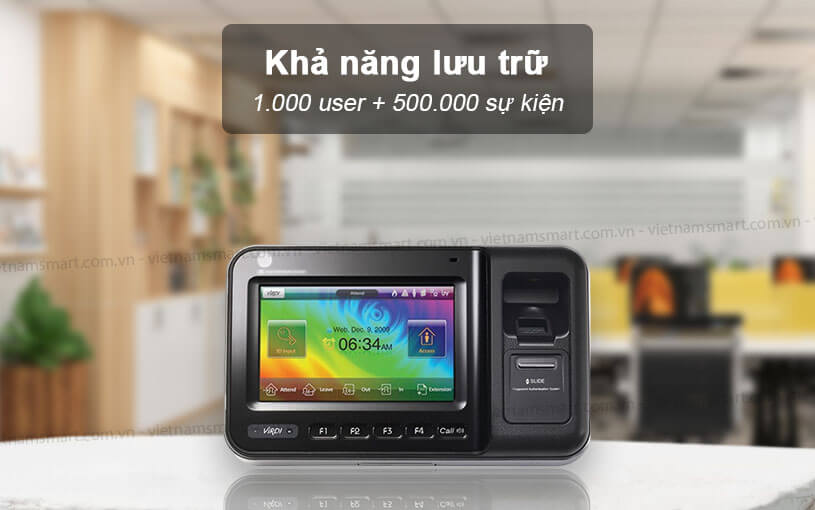 Máy chấm công kiểm soát cửa VIRDI AC-6000 VIRDI AC6000 có dung lượng lớn