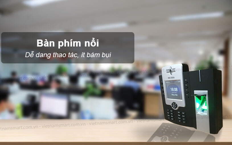 Máy chấm công Wise Eye WSE-9089A bàn phím nổi