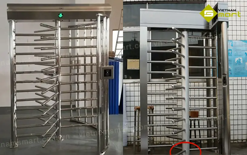 Cửa lồng xoay ZKTeco FHT2300 cổng lồng xoay ZKTeco FHT2300