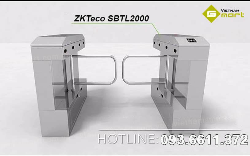 Cổng swing barrier ZKTeco SBTL2000 Cổng phân làn SBTL2000 chính hãng tại Vietnamsmart
