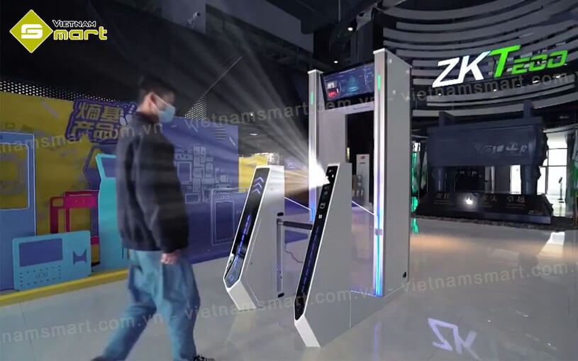 Cổng dò kim loại tích hợp cổng xoay an ninh ZKTeco ZK-MD6000 Ưu điểm đáng chú ý trên cổng dò kim loại ZK-MD6000