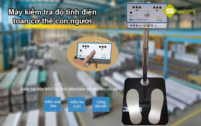 Thiết bị đo tĩnh điện SL-031 Giới thiệu thiết bị đo và kiểm tra tĩnh điện dùng cảm ứng SL-031