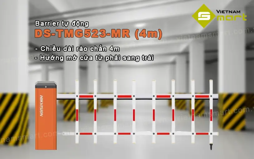 Đặc điểm chính cuae Barrier Tự Động Hikvision DS-TMG523-MR (4m)